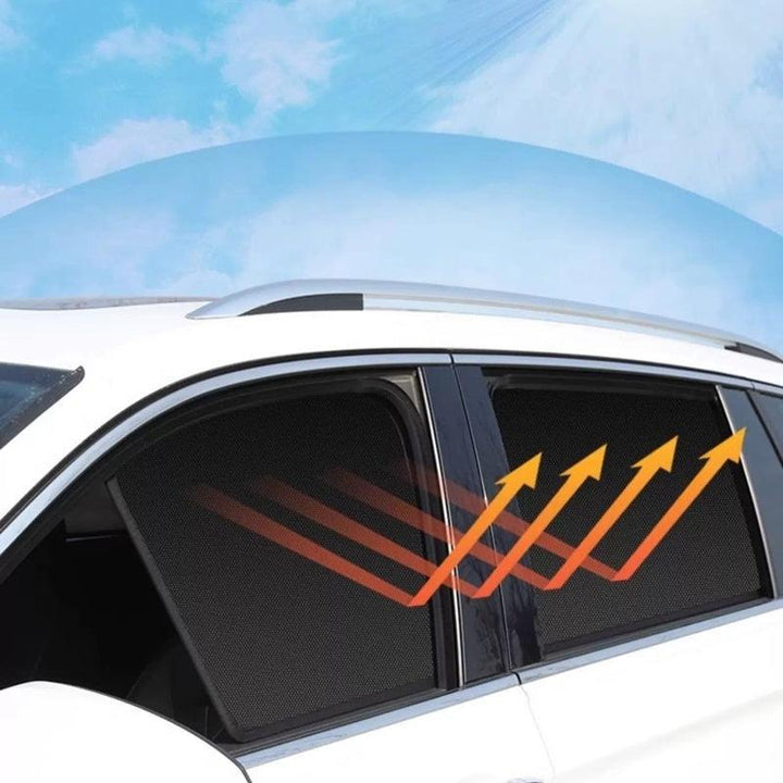 Magnetic Mesh Side Window Sunshade for Volvo EX30/40 - Evoevs