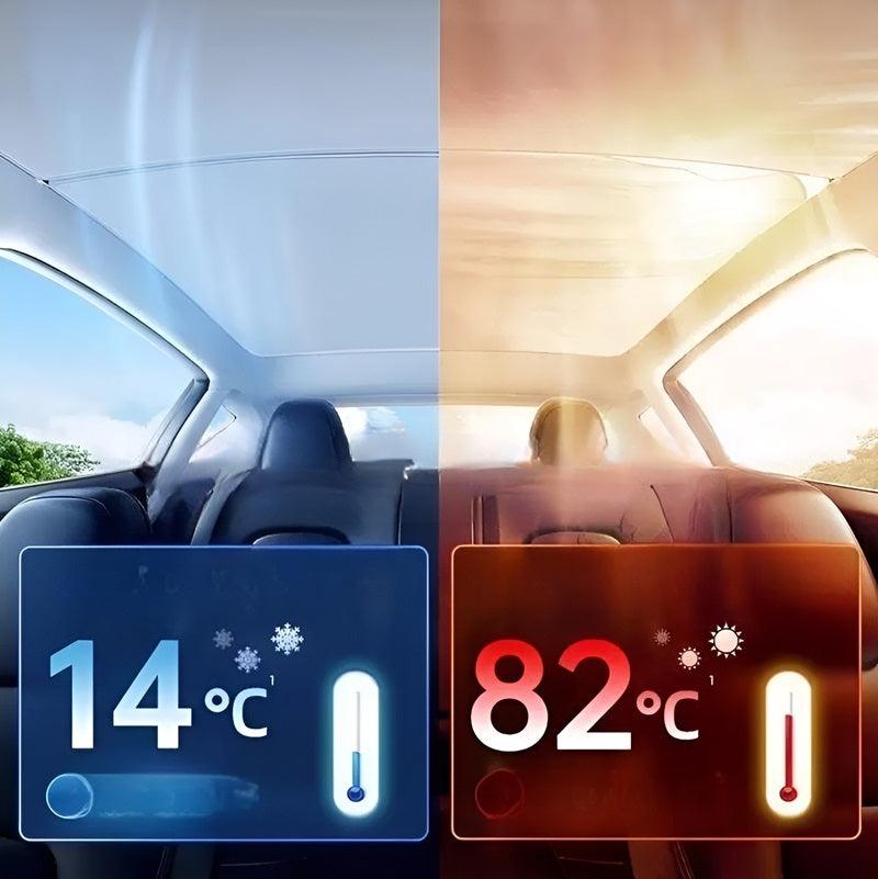 Ice Crystal Sunroof Shade for Volvo EX30 - Evoevs