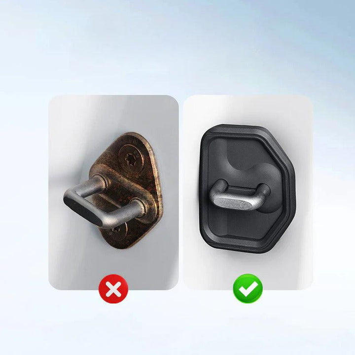 Cushion Silicone Door Lock Buckle Prot Cover for Volvo EX30/40/90 - Evoevs