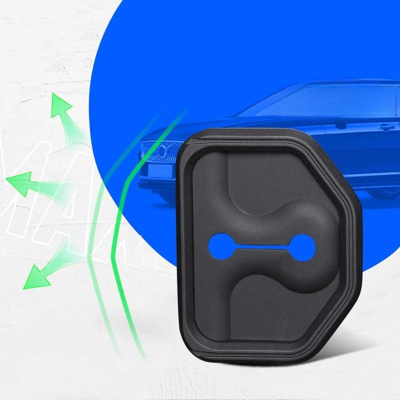Cushion Silicone Door Lock Buckle Prot Cover for Volvo EX30/40/90 - Evoevs