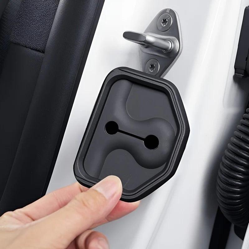 Cushion Silicone Door Lock Buckle Prot Cover for Volvo EX30/40/90 - Evoevs