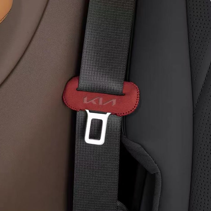Suede Seat Belt Protectors for Kia - Evoevs
