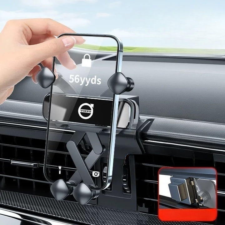 Snap-on Car Phone Holder for Volvo EX40 - Evoevs