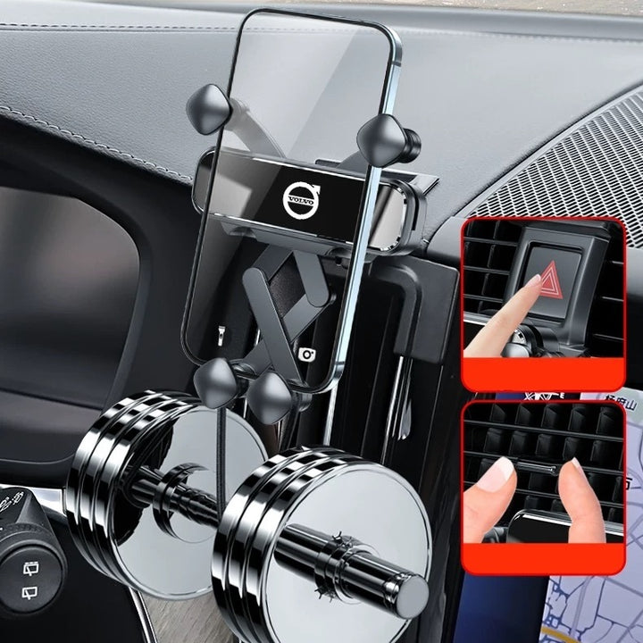 Snap-on Car Phone Holder for Volvo EX40 - Evoevs