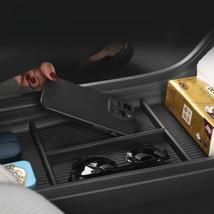 Lower Center Console Storage Box for Onvo L60 - Evoevs