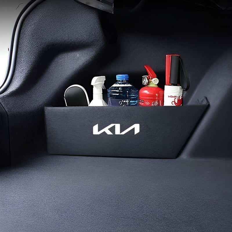 Rear Trunk Organizer Side Divider Sticker for Kia EV5 - Evoevs