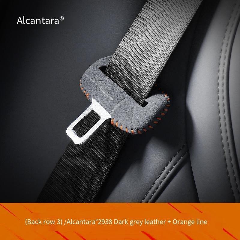 Suede Seat Belt Protectors for Kia - Evoevs