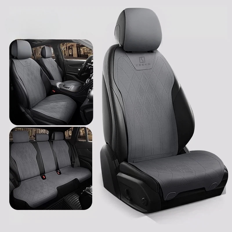 Suede Car Seat Cover for ZEEKR - Evoevs