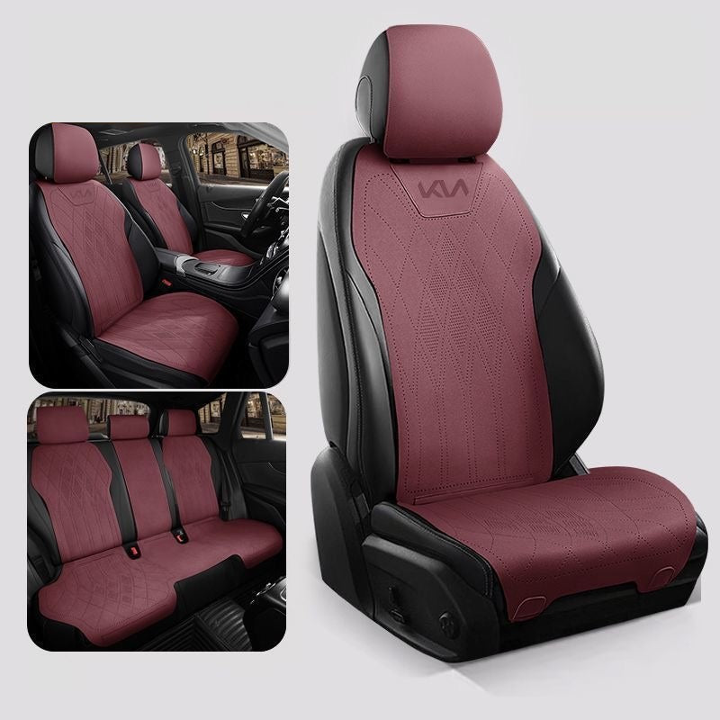 Suede Car Seat Cushions for Kia - Evoevs