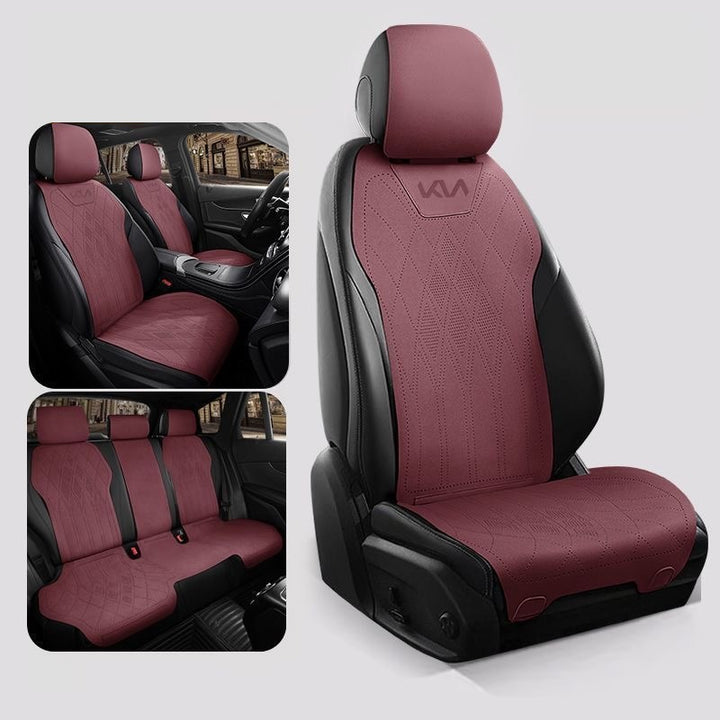 Suede Car Seat Cushions for Kia - Evoevs