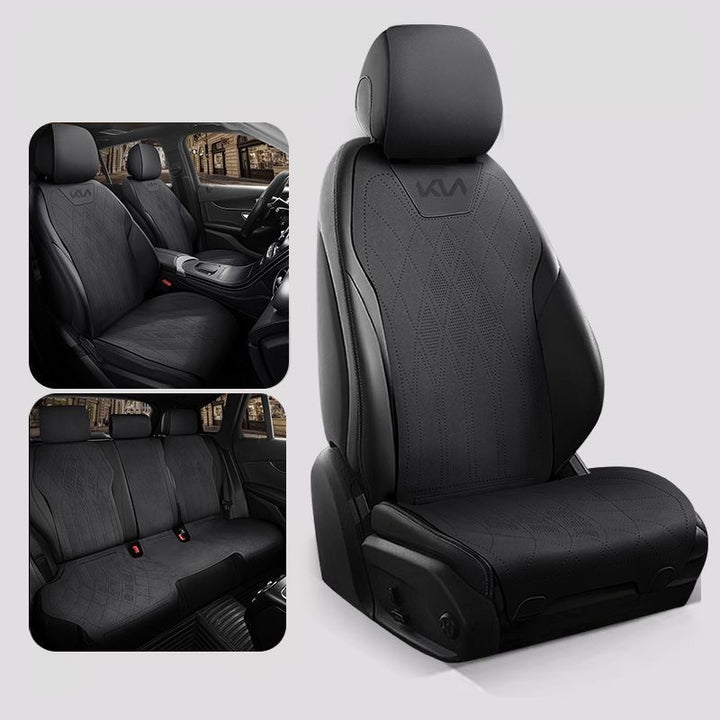 Suede Car Seat Cushions for Kia - Evoevs