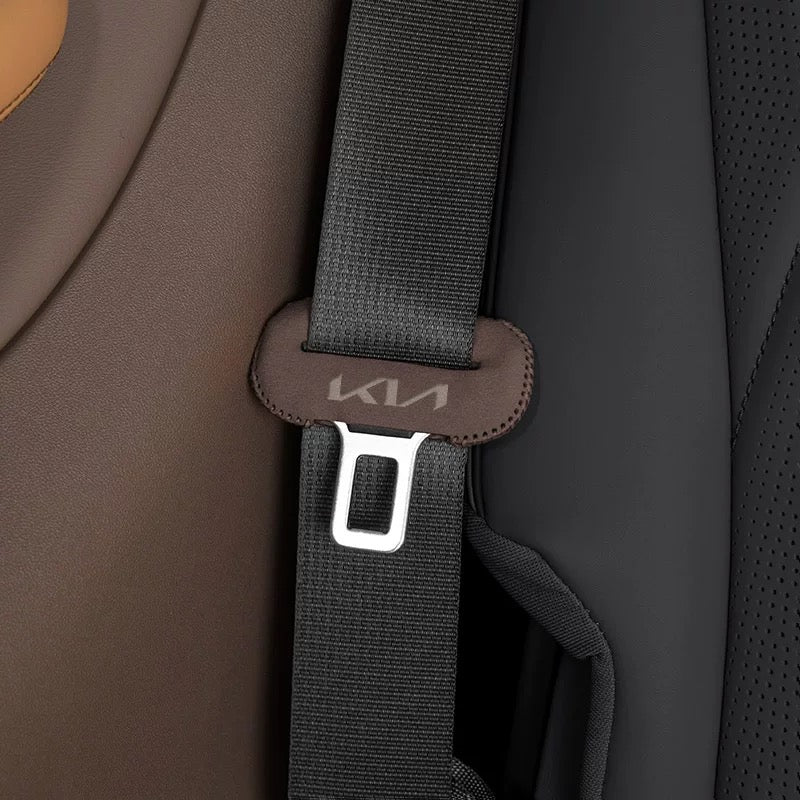 Suede Seat Belt Protectors for Kia - Evoevs