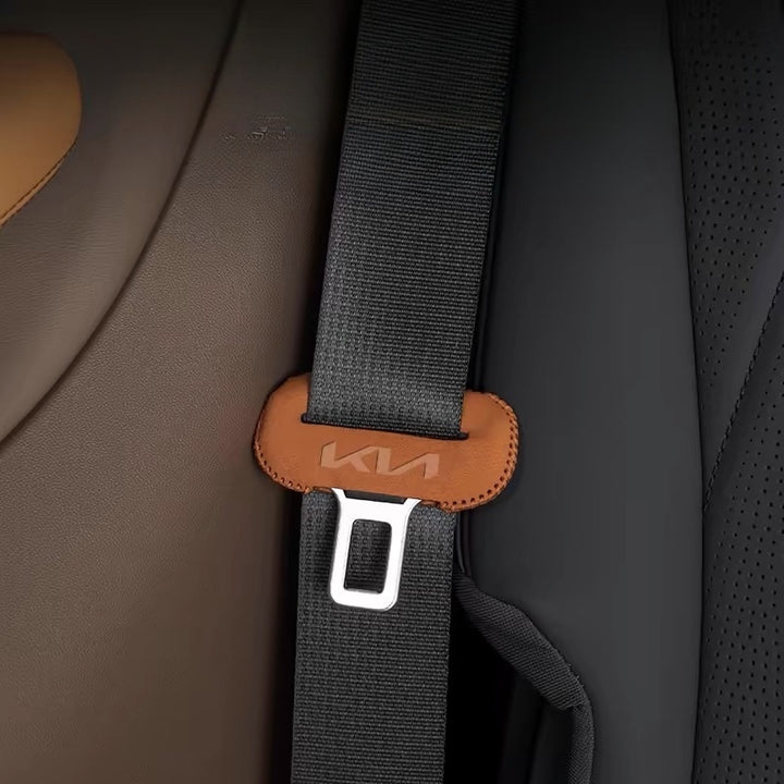 Suede Seat Belt Protectors for Kia - Evoevs