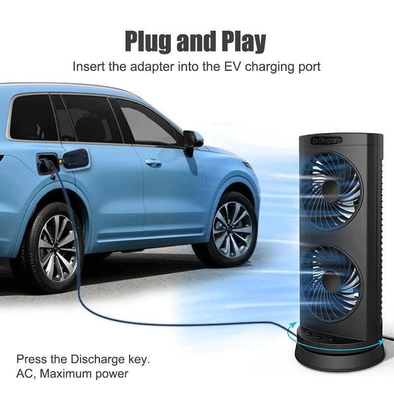 V2L Discharge Adapter Type2 for Kia EV3/EV5/EV9 – Evoevs