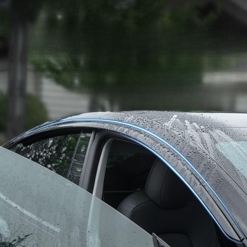ZEEKR X and ZEEKR 001 Window visors//Weatherstrip/Rain Deflector/Vent ...